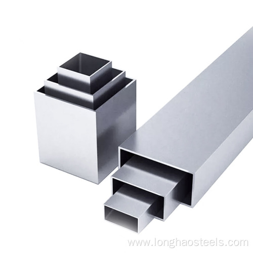 High Quality 201 316 Square Stainless Steel Pipe
